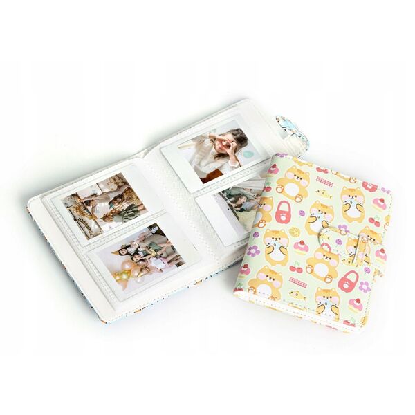Album Na Zdjęcia 64x Do Fujifilm Instax Mini 99 41 12 40 11 Evo Liplay Link / Żółte Misie