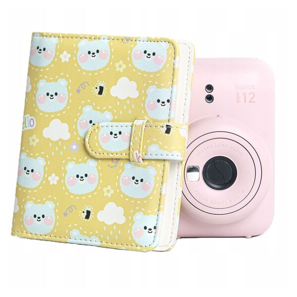 Album Na Zdjęcia 64x Do Fujifilm Instax Mini 99 41 12 40 11 Evo Liplay Link / Żółte Misie