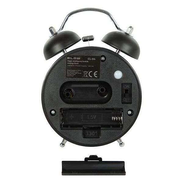 50-348# Zegar analogowy budzik blow cl-04