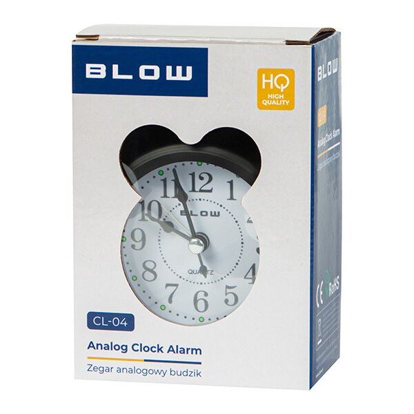 50-348# Zegar analogowy budzik blow cl-04