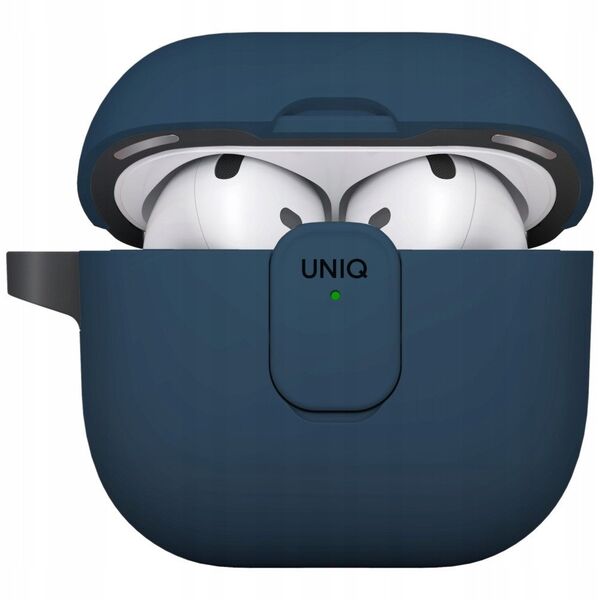 Case UNIQ Clyde for AirPods 4 Lock Case blue