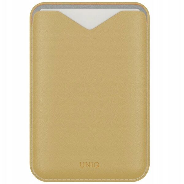Magnetic wallet UNIQ Lyden Evo stand phone yellow