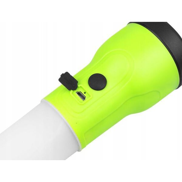 Latarka LTC LATARKA LAMPKA LED 2w1 AKUMULATOROWA USB UCHWYT