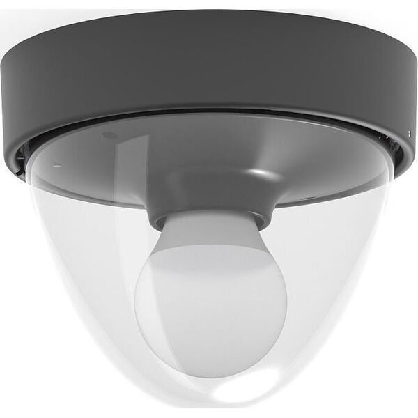 Nowodvorski Zewnętrzna lampa natynkowa NOOK 7978 plafoniera do altany czarna