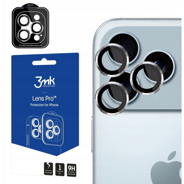 3mk Lens Protection Pro Silver pro Apple iPhone 17 Pro /17 Pro Max
