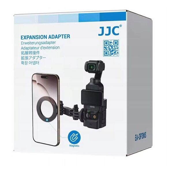 Mocowanie Uchwyt MagSafe Magnes do Telefonu iPhone na DJI Osmo Pocket 3 / JJC / EA-OP3MS