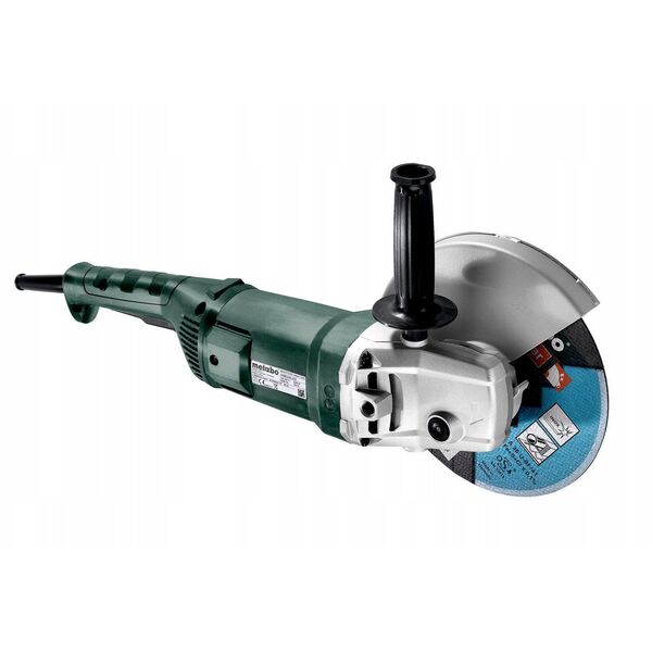 METABO.ANGLE GRINDER 230 WE 2200-230 + 2 DIAMOND DISCS CASE