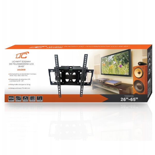 Uchwyt do telewizora LCD 26-65" VESA 400x400