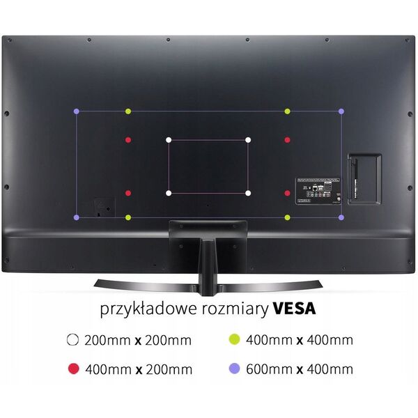 Uchwyt do telewizora LCD 37-99" VESA 600x400