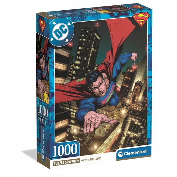 CLE puzzle 1000 Compact DC Superrman 37506
