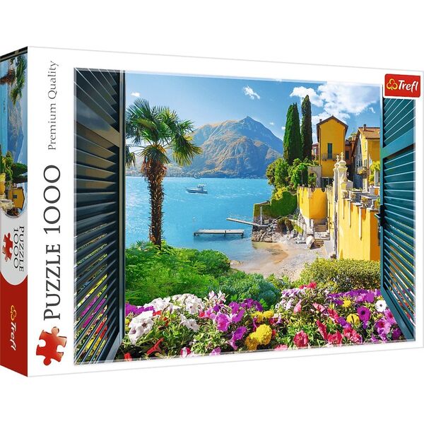 Trefl Puzzle Widok na jezioro Como 1000 elementów (10951)