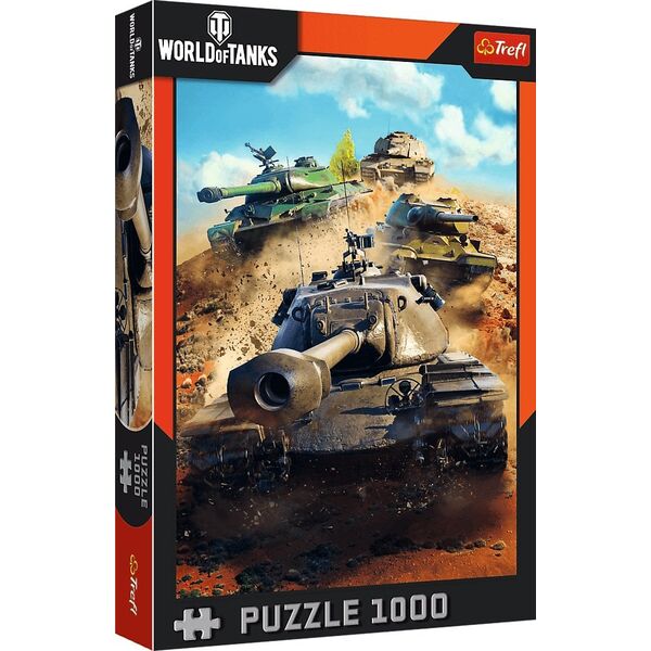 Trefl Puzzle World of Tanks: Czołgi w boju 1000 elementów (10943)