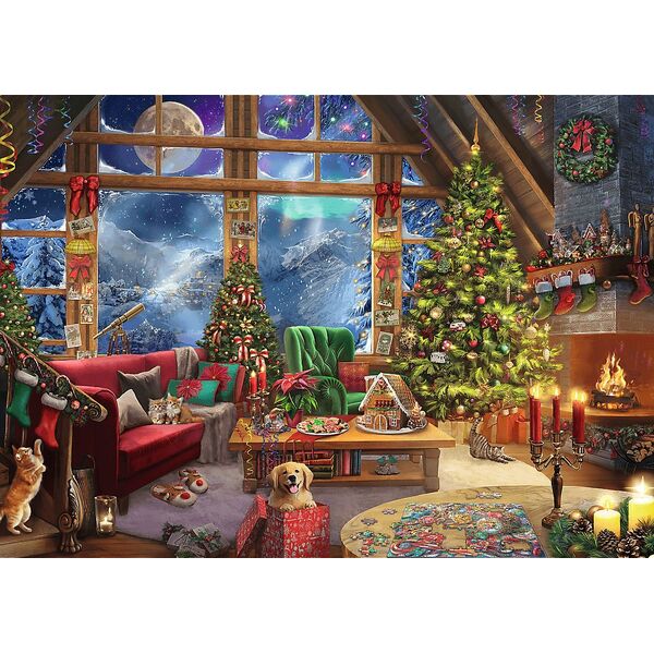 Trefl Puzzle Święta w górach 2x500 elementów (37540)