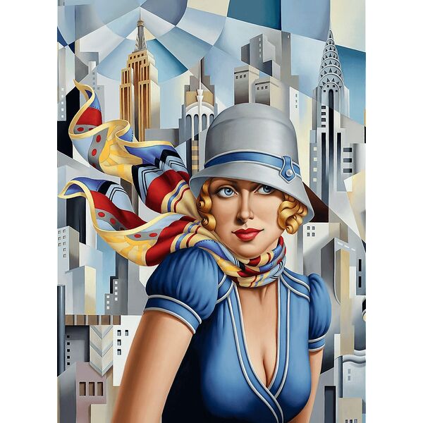 Trefl Puzzle drewniane Lato w Mieście, Catherine Abel 200 elementów (20251)