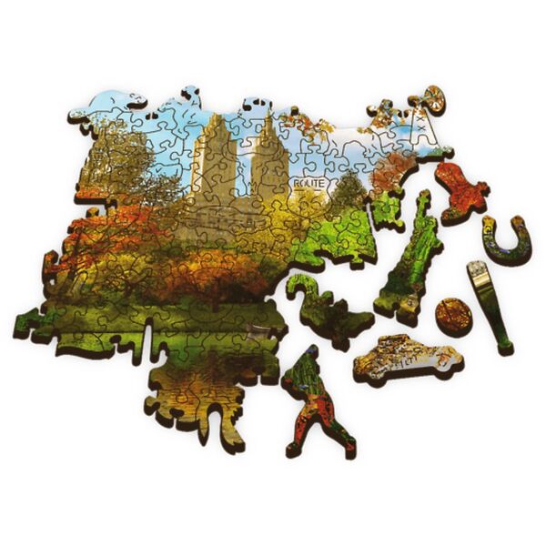 Trefl Puzzle drewniane Central Park, Manhattan 501 elementów (20216)