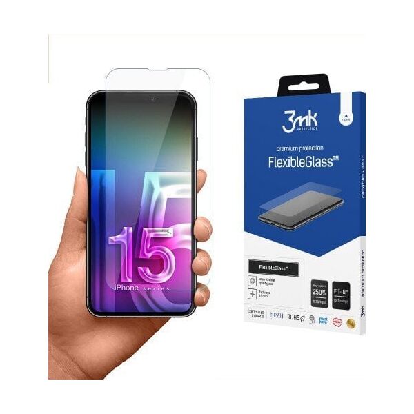 3MK FlexibleGlass do Apple iPhone 15 Pro