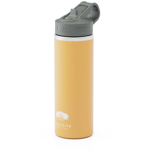 GSI Outdoors Microlite 710ml Καπάκι με Καλαμάκι, Mineral Yellow