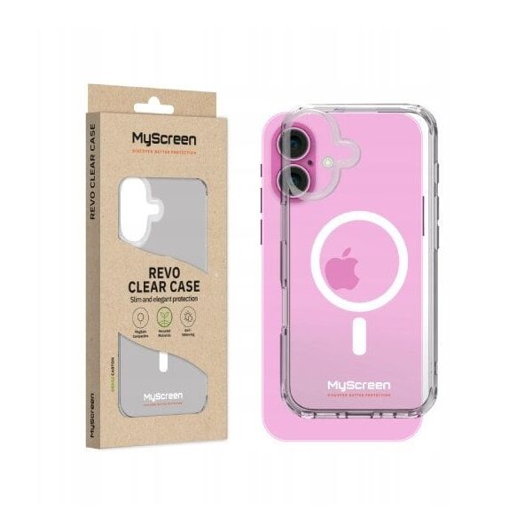 Θήκη για Apple iPhone 16 Plus 6.7" MyScreen REVO CLEAR CASE MagSafe