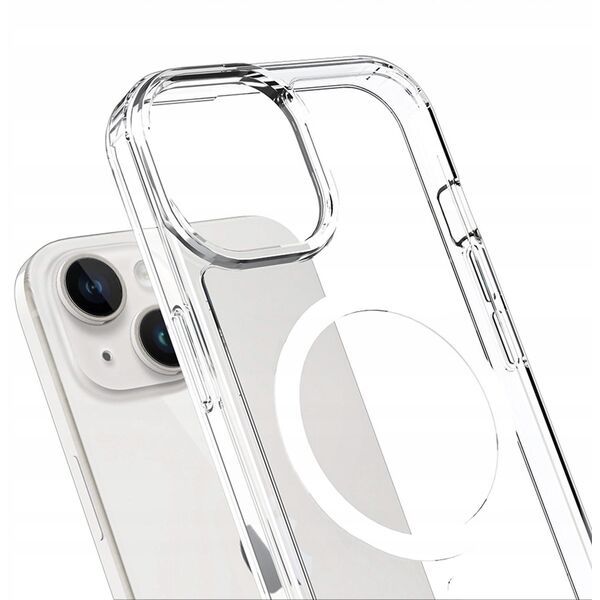 Etui Armor MagCase do iPhone 13/14 MagSafe przezroczyste