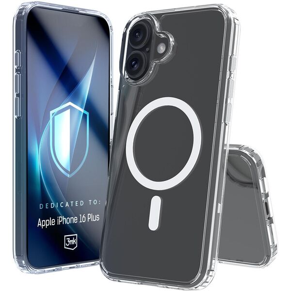 Etui Armor MagCase do iPhone 16 Plus MagSafe przezroczysty