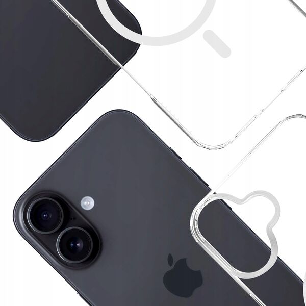 Etui Armor MagCase do iPhone 16 Plus MagSafe przezroczysty