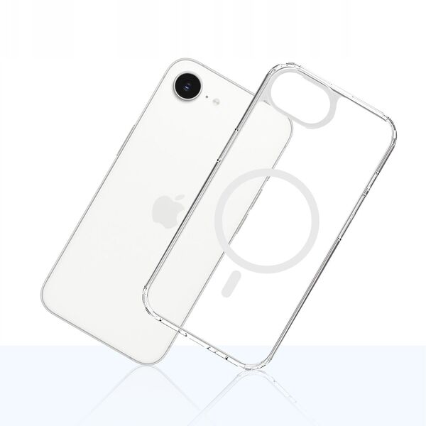 Etui Armor MagCase do iPhone 16e Magsafe przezroczysty