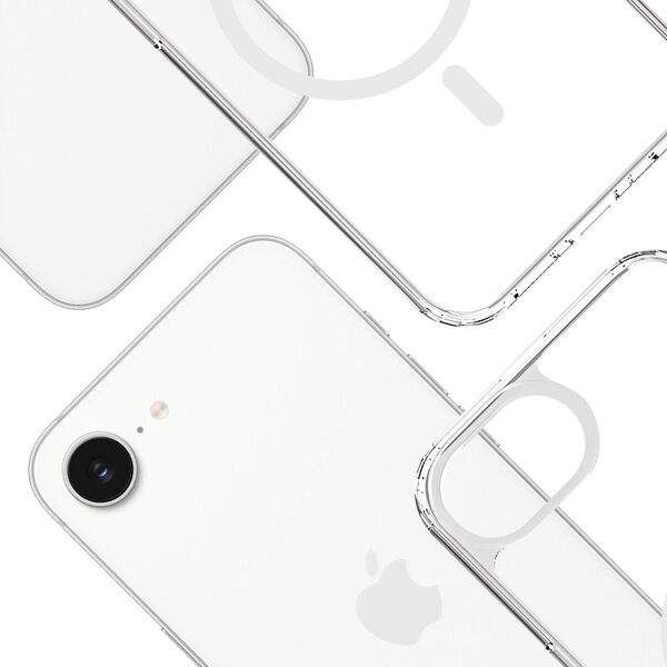 Etui Armor MagCase do iPhone 16e Magsafe przezroczysty
