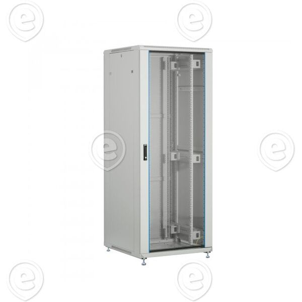 EFB 48,3cm 19Zoll Netzwerkschrank PEL 42HE 800x800 RAL7035 Front Glas 1-tlg R�ck Stahl 1-tlg 1 x SH