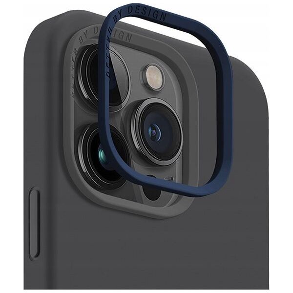 Uniq UNIQ etui Lino Hue iPhone 15 Pro 6.1" Magclick Charging szary/charcoal grey
