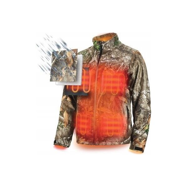 Kurtka męska Milwaukee MILWAUKEE.HEATING JACKET M12HJCAMO6-0(XXL) CAMO