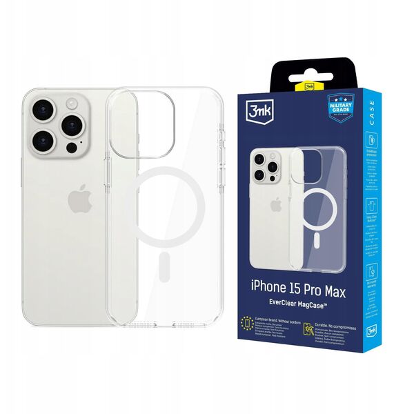 Etui 3MK EverClear MagCase do Apple      iPhone 15 Pro Max