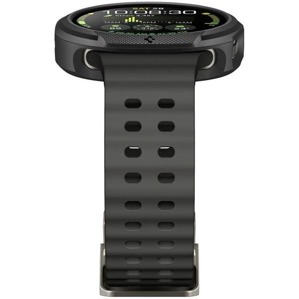 OBUDOWA SPIGEN DO SAMSUNG GALAXY WATCH 8 40 mm, Czarne Etui, Nakładka