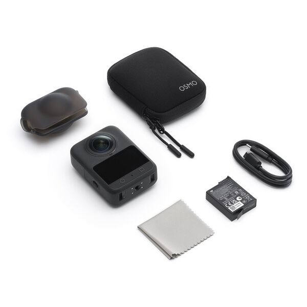 DJI Osmo 360 aparat do fotografii sportowej 120 MP 8K Ultra HD CMOS 25,4 / 1,1 mm (1 / 1.1") Wi-Fi 183 g