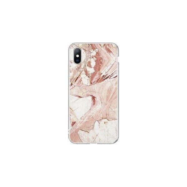 Wozinsky Wozinsky Marble żelowe etui pokrowiec marmur Xiaomi Redmi 8A różowy uniwersalny