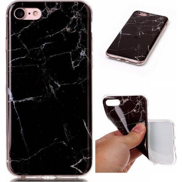 Wozinsky Wozinsky Marble żelowe etui pokrowiec marmur Xiaomi Redmi 8A różowy uniwersalny