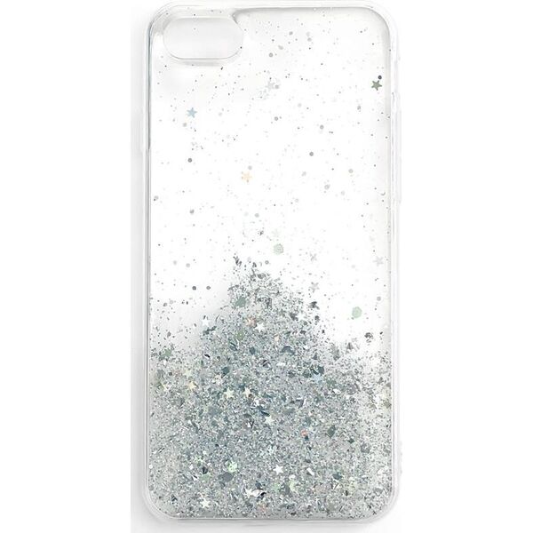 Wozinsky Wozinsky Star Glitter błyszczące etui pokrowiec z brokatem Samsung Galaxy A72 4G przezroczysty