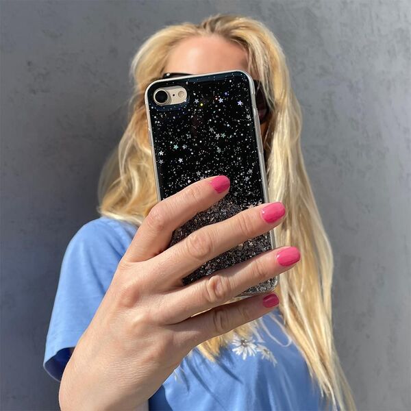 Wozinsky Wozinsky Star Glitter błyszczące etui pokrowiec z brokatem Xiaomi Redmi K40 Pro+ / K40 Pro / K40 / Poco F3 zielony