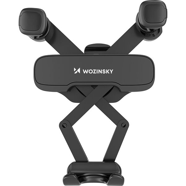 Wozinsky Wozinsky uchwyt grawitacyjny na telefon na kratkę w samochodzie czarny (WCHBK7)