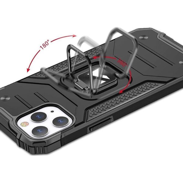 Wozinsky Wozinsky Ring Armor etui iPhone 14 Pro pancerny pokrowiec uchwyt magnetyczny ring złote