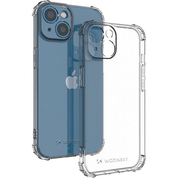 Wozinsky Wozinsky Anti Shock etui do iPhone 14 Plus pancerny pokrowiec przezroczyste