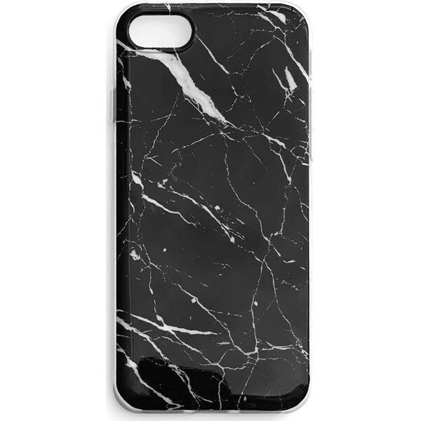 Wozinsky Wozinsky Marble żelowe etui pokrowiec marmur iPhone 13 Pro Max czarny
