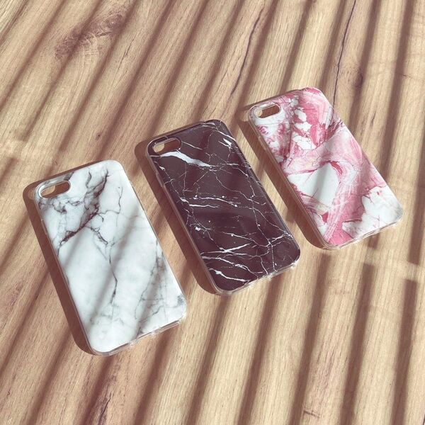 Wozinsky Wozinsky Marble żelowe etui pokrowiec marmur iPhone 13 Pro Max czarny