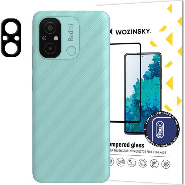 Wozinsky Wozinsky Full Camera Glass szkło hartowane do Xiaomi Redmi 11A / Poco C55 / Redmi 12C na aparat kamerę 9H