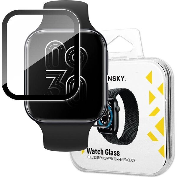 Wozinsky Wozinsky Watch Glass hybrydowe szkło do Oppo Watch 41 mm czarny
