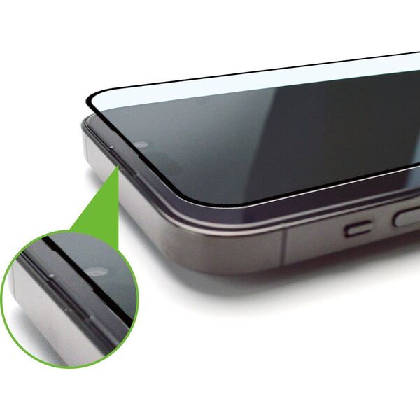 Wozinsky Szkło hartowane 9H z ramką montażową do iPhone 15 Pro Wozinsky Premium Glass - czarne