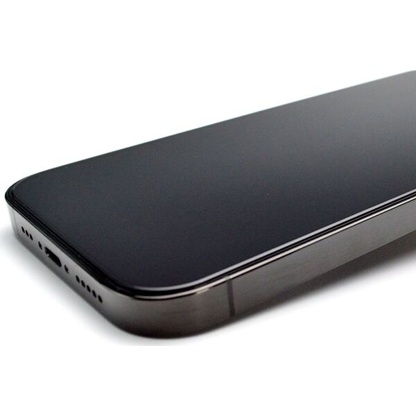 Wozinsky Szkło hartowane 9H z ramką montażową do iPhone 14 Wozinsky Premium Glass - czarne