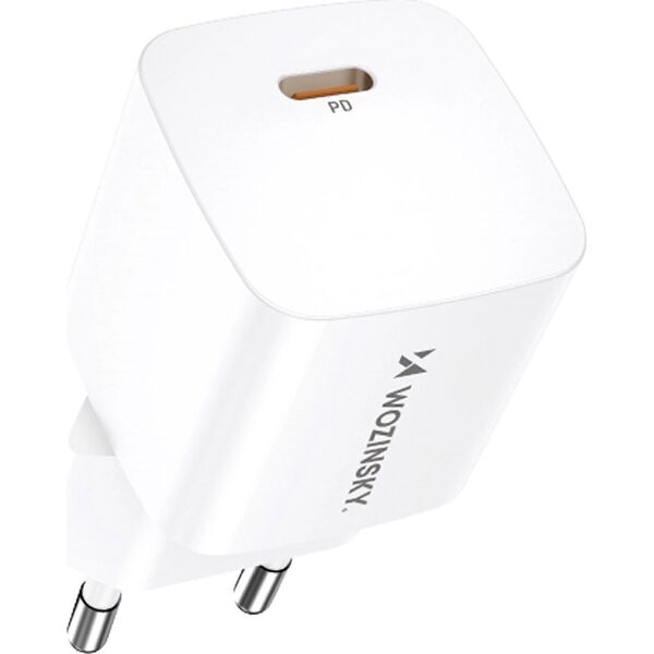 Ładowarka Wozinsky Ładowarka sieciowa Wozinsky CMWCS USB-C PD 20W - biała