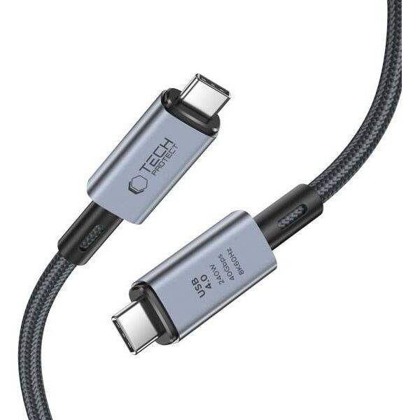 Kabel USB Tech-Protect USB-C - USB-C 2 m Czarny (5906302308996)