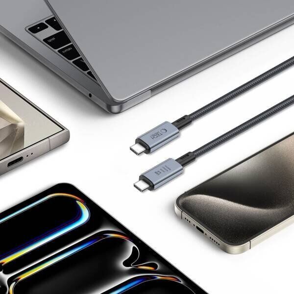 Kabel USB Tech-Protect USB-C - USB-C 2 m Czarny (5906302308996)