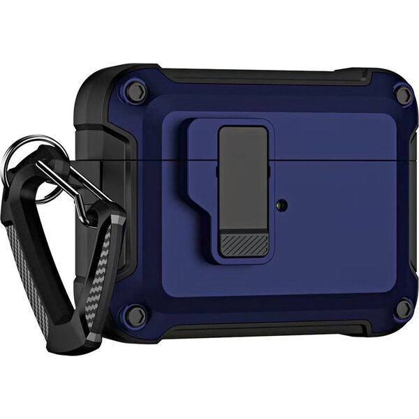Θήκη Tech-Protect Pro Armor Airpods με γάντζο - AirPods 4 navy 14422635 5907769365935